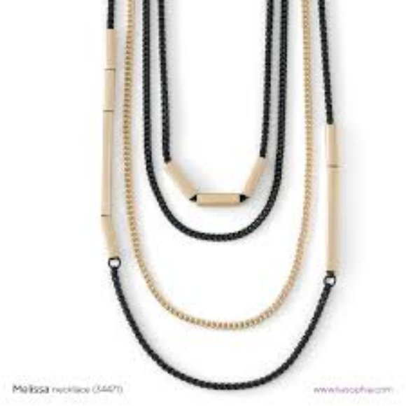 MELISSA Retired lia sophia necklace - Picture 1 of 2
